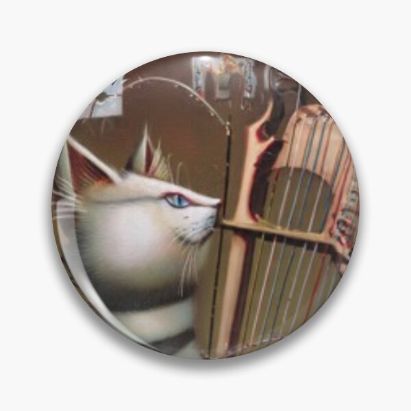 Item preview, Harmonic Cat – Artistic Illustration designed and sold by TreatLLC.