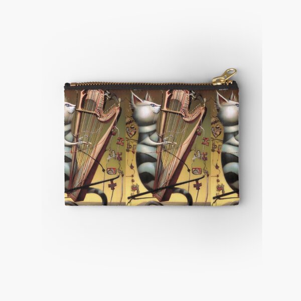 Item preview, Harmonic Cat – Artistic Illustration designed and sold by TreatLLC.