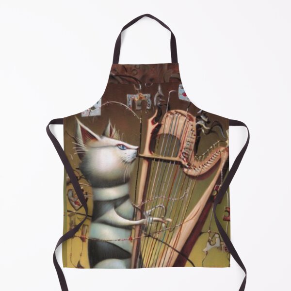 Item preview, Harmonic Cat – Artistic Illustration designed and sold by TreatLLC.