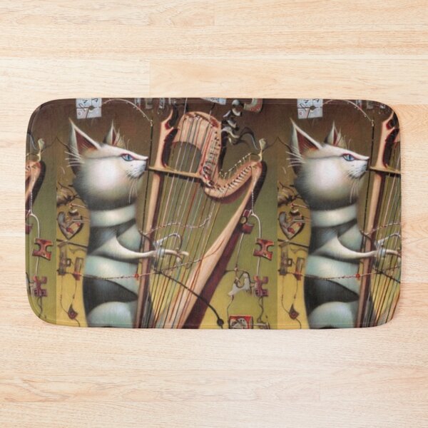 Item preview, Harmonic Cat – Artistic Illustration designed and sold by TreatLLC.