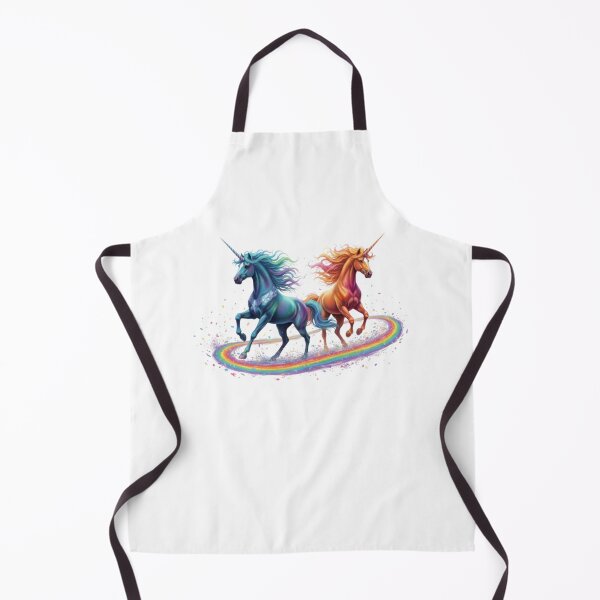 Item preview, Mystical Fantasy Animal Spirit Art-unicorns running designed and sold by harmzk90.