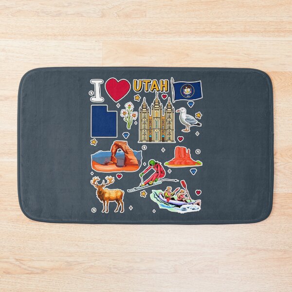 Item preview,  Utah State Pride, Iconic Landmarks & Outdoor Adventure Sticker Pack designed and sold by mashmosh.