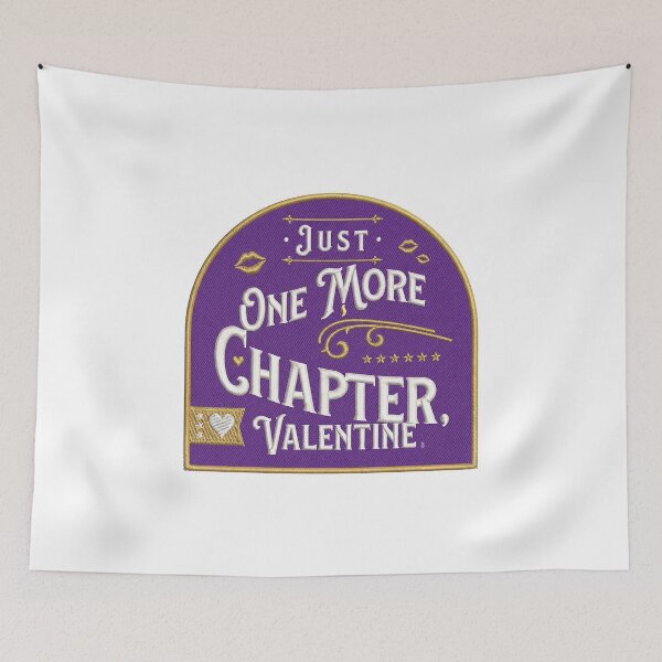 Item preview, Just One More Chapter, Valentine – Cozy Reader designed and sold by gstevensonart.