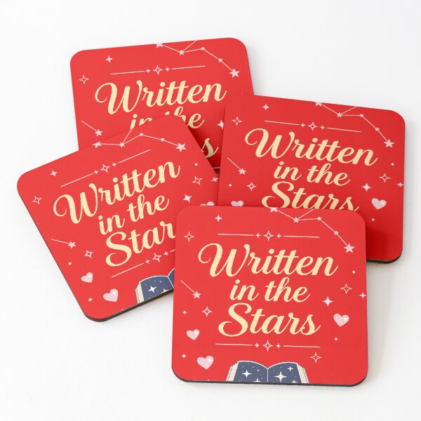 Item preview, Written in the Stars | Celestial Bookish Valentine Tee designed and sold by RedStreamStudio.