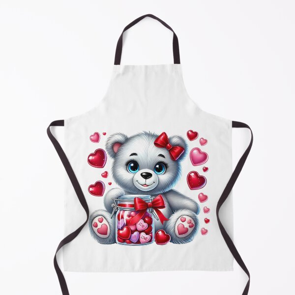 Item preview, Sweetest Love Heart Teddy - Adorable Valentine Mascot designed and sold by FuzionRaptor.