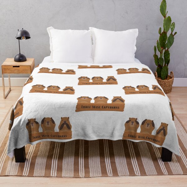 Item preview, Three Wise Capybaras – Funny Zen Animal Design designed and sold by Sir Capy B.
