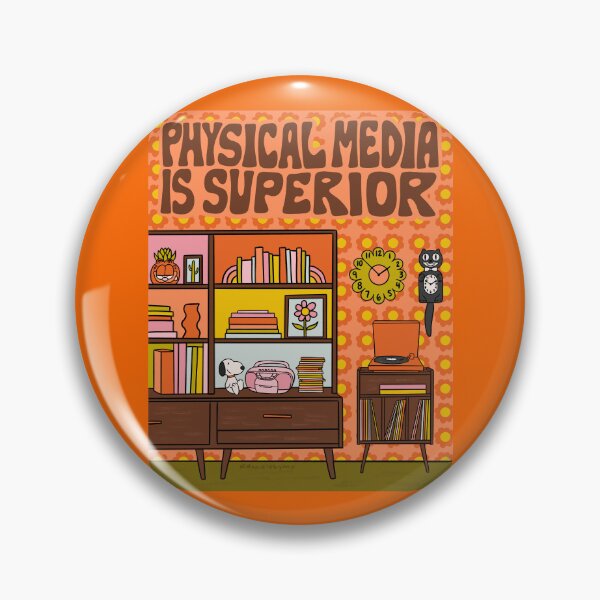 Item preview, Physical Media is Superior designed and sold by doodlebymeg.