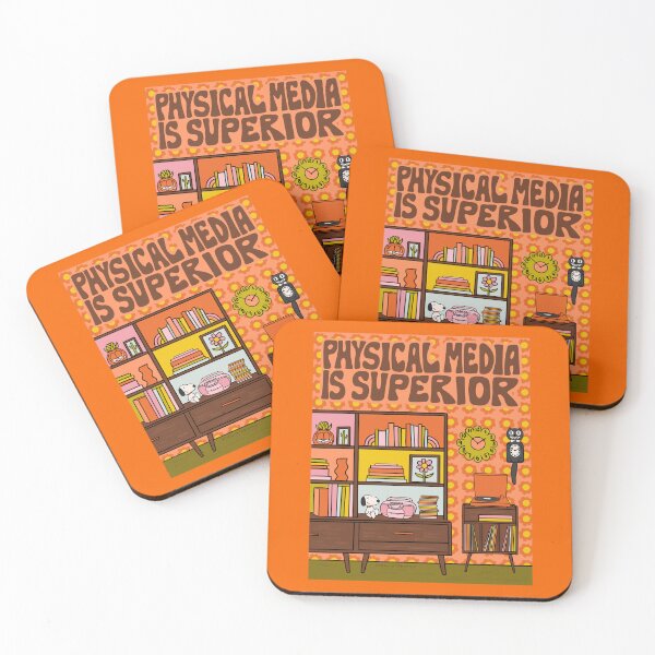 Item preview, Physical Media is Superior designed and sold by doodlebymeg.
