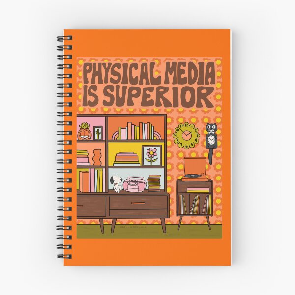 Item preview, Physical Media is Superior designed and sold by doodlebymeg.