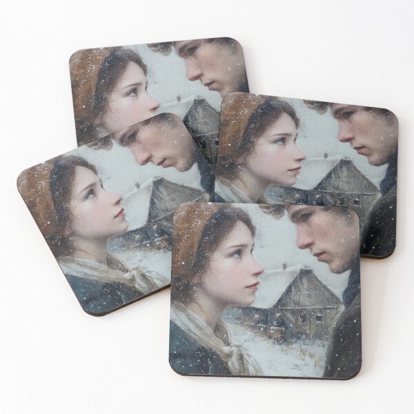Item preview, Snowfall Between Us designed and sold by afrancisCL.