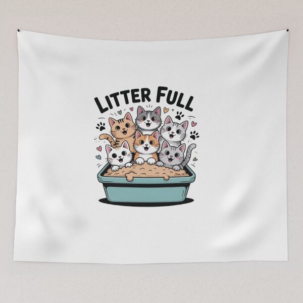 Item preview,  Litter's Full designed and sold by SHop25souka.