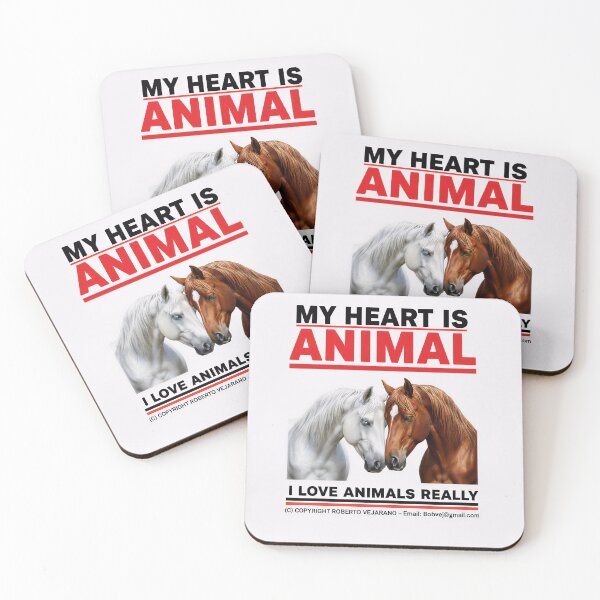 Item preview, KISS HORSES, ZOOMAGIC PUZZLE, 8K designed and sold by ANIMALS IN LOVE - T- SHIRTS - Zoomagic Puzzle.
