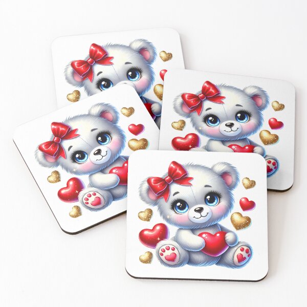Item preview, My Valentine Teddy Bear - Sweet Heart Love Mascot designed and sold by FuzionRaptor.