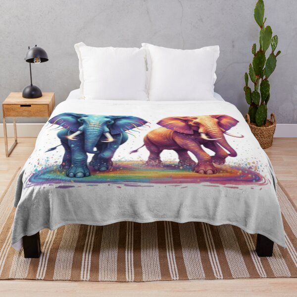 Item preview, Mystical Fantasy Animal Spirit Art - elephants designed and sold by harmzk90.