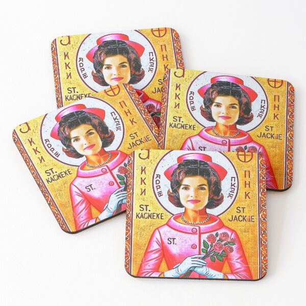 Item preview, St. Jackie Kennedy Onassis Pop Culture Saint designed and sold by CMooreWorx.