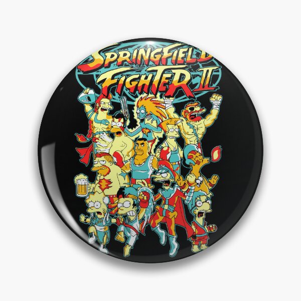 Item preview, Springfield Fighter II Design designed and sold by EzequielBC.