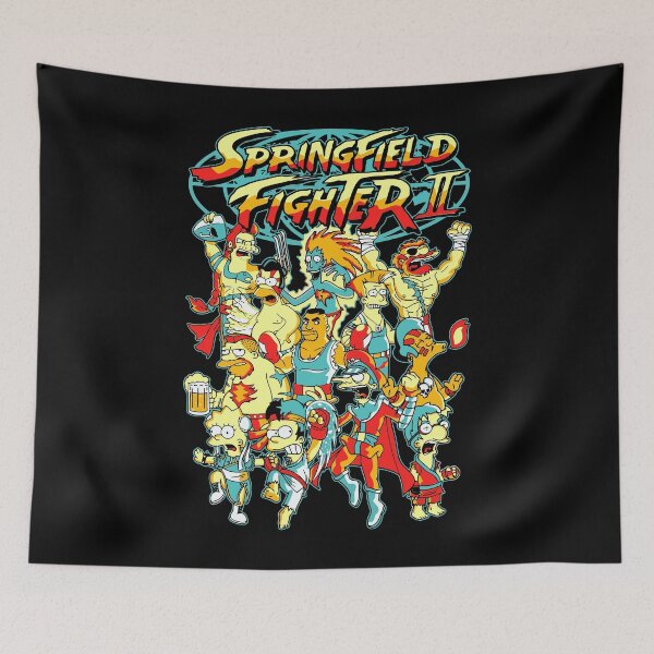 Item preview, Springfield Fighter II Design designed and sold by EzequielBC.