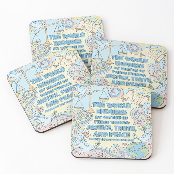 Item preview, Justice, Truth, and Peace. designed and sold by UltraQuirky.