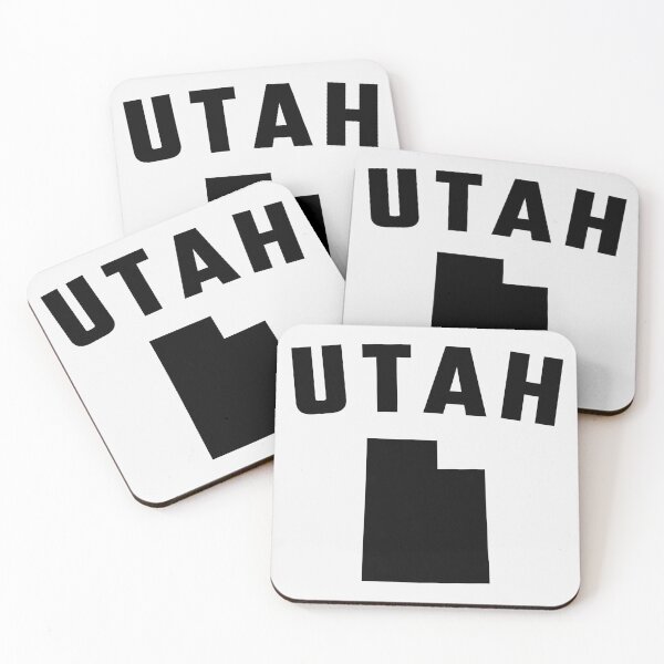 Item preview, Utah State Map Silhouette - Bold Minimalist Design designed and sold by mashmosh.