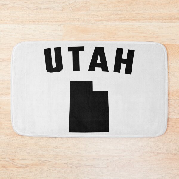 Item preview, Utah State Map Silhouette - Bold Minimalist Design designed and sold by mashmosh.