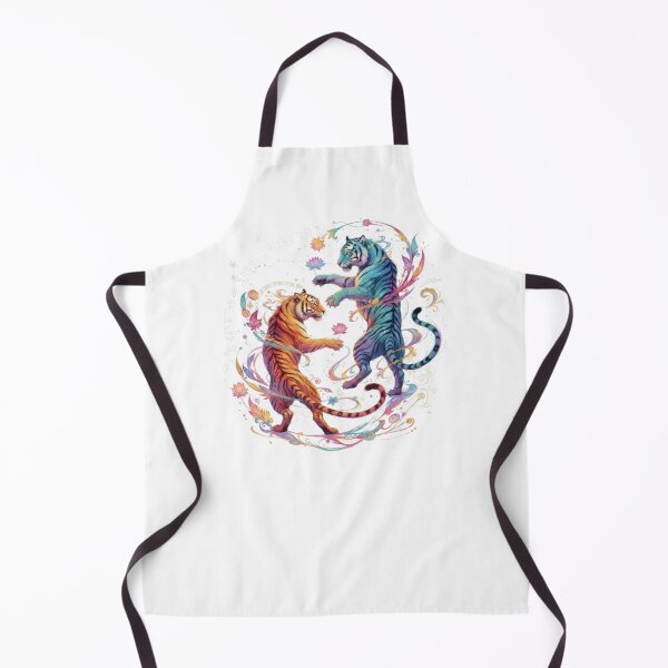 Item preview, Mystical Fantasy Animal Spirit Art - tigers designed and sold by harmzk90.