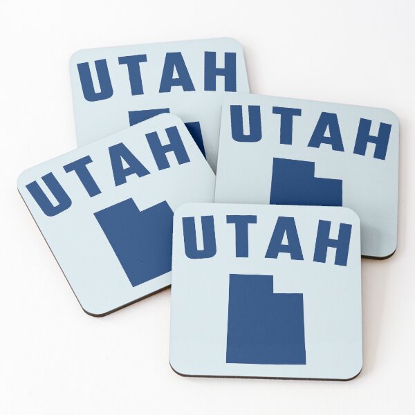 Item preview, Utah State Pride - Classic Navy Blue Silhouette Design designed and sold by mashmosh.
