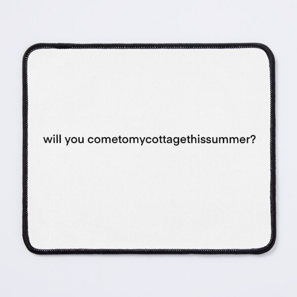 Item preview, will you come to my cottage this summer? heated rivalry designed and sold by artsy genau.