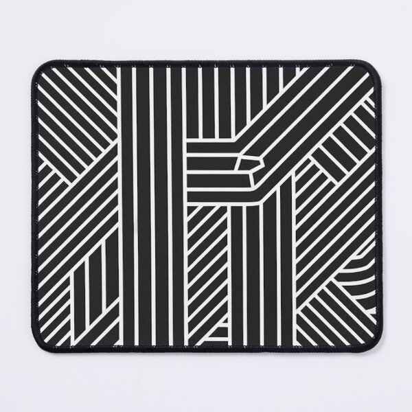 Item preview, Black White Geometric Linear Pattern designed and sold by Ed & Harmony.