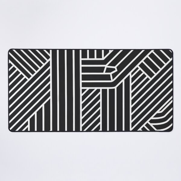 Item preview, Black White Geometric Linear Pattern designed and sold by Ed & Harmony.