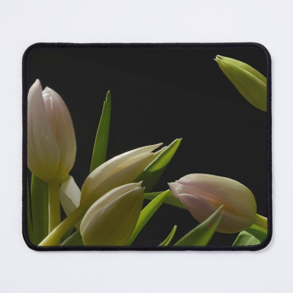 Item preview, Dark Tulip Botanical Art – Moody Floral Photography Square Crop designed and sold by AgaSilva.