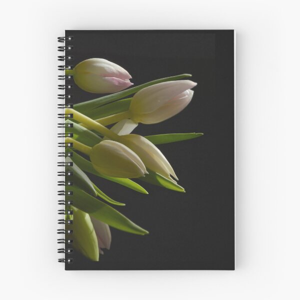 Item preview, Dark Tulip Botanical Art – Moody Floral Photography Cool Shadows designed and sold by AgaSilva.