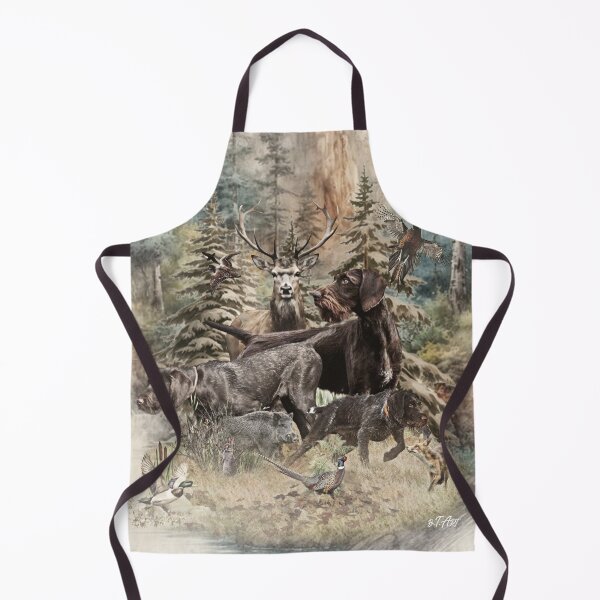 Item preview, Hunting Life, German Wirehaired Pointer – Born to Hunt designed and sold by TammyHunterArt.