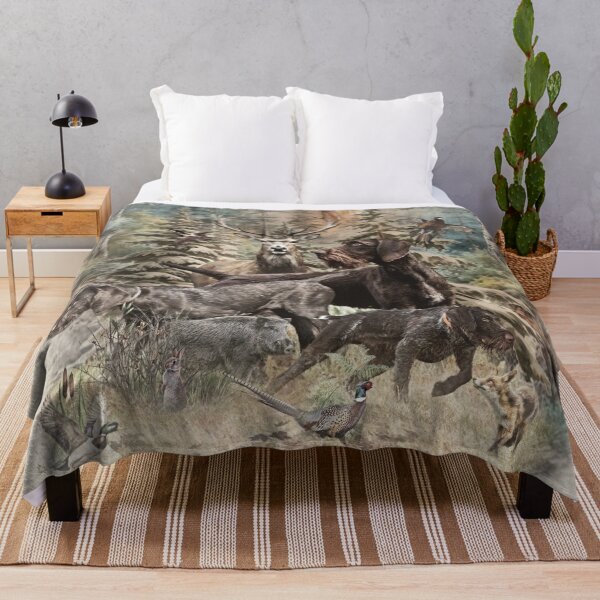 Item preview, Hunting Life, German Wirehaired Pointer – Born to Hunt designed and sold by TammyHunterArt.