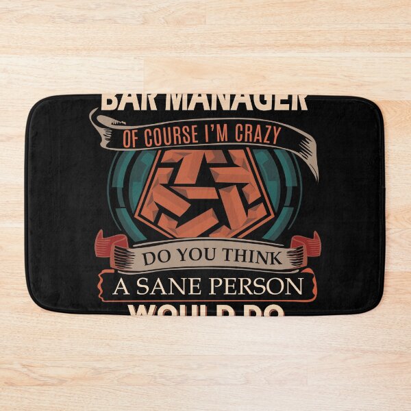 Item preview, Bar Manager designed and sold by hzibfldecjq42.