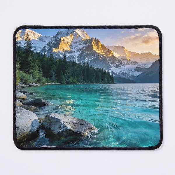 Item preview, Pristine Mountain Lake at Sunrise designed and sold by ImgPrint.