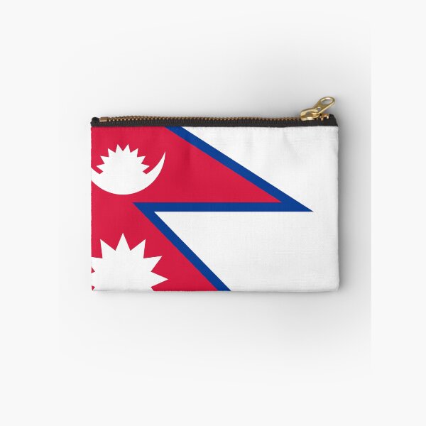 Item preview, Nepal National Flag Unique Shape designed and sold by NTGUILTY.