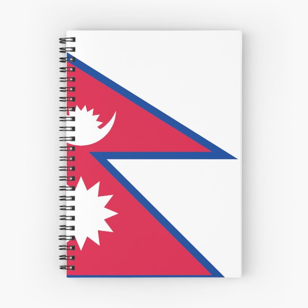 Item preview, Nepal National Flag Unique Shape designed and sold by NTGUILTY.