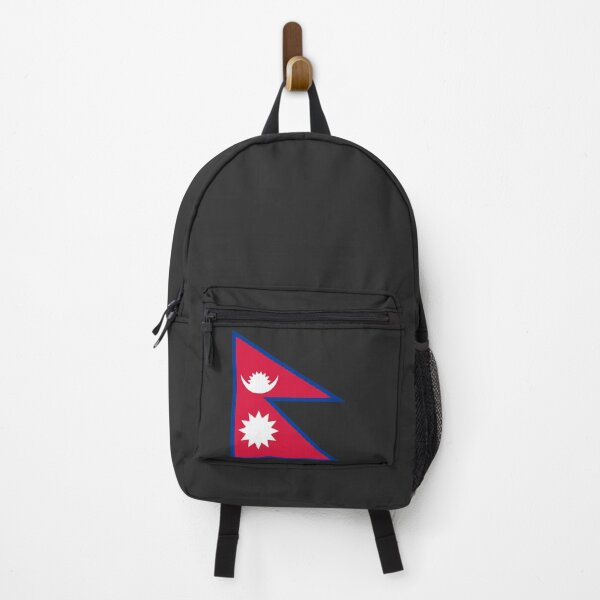 Item preview, Nepal National Flag Unique Shape designed and sold by NTGUILTY.