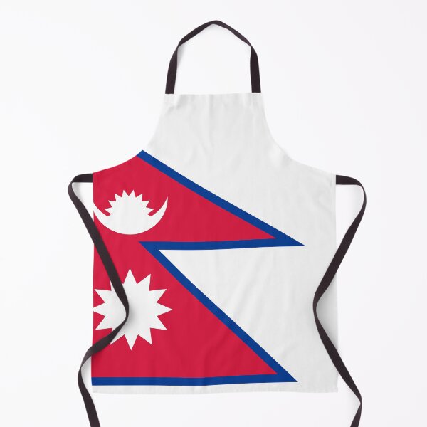 Item preview, Nepal National Flag Unique Shape designed and sold by NTGUILTY.