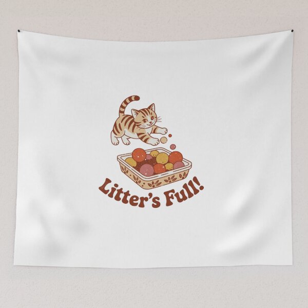 Item preview,  Litter's Full designed and sold by SHop25souka.