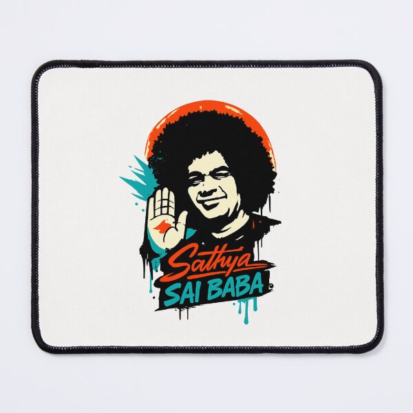 Item preview, Sathya Sai Baba Street Art designed and sold by Anniko Art Studio.