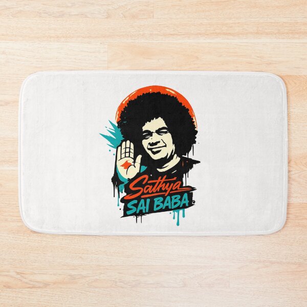 Item preview, Sathya Sai Baba Street Art designed and sold by Anniko Art Studio.