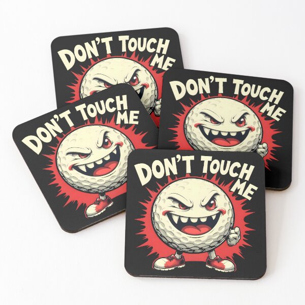 Item preview, Don't touch me - Golf designed and sold by MKV Design.