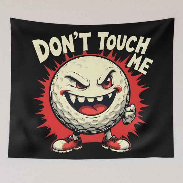 Item preview, Don't touch me - Golf designed and sold by MKV Design.