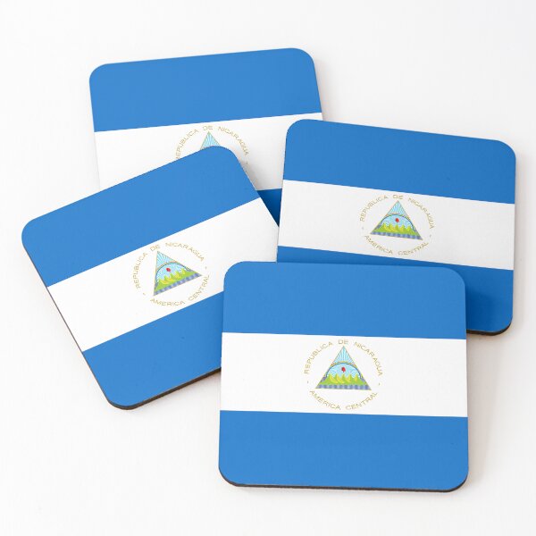 Item preview, Nicaragua National Flag Classic Design designed and sold by NTGUILTY.