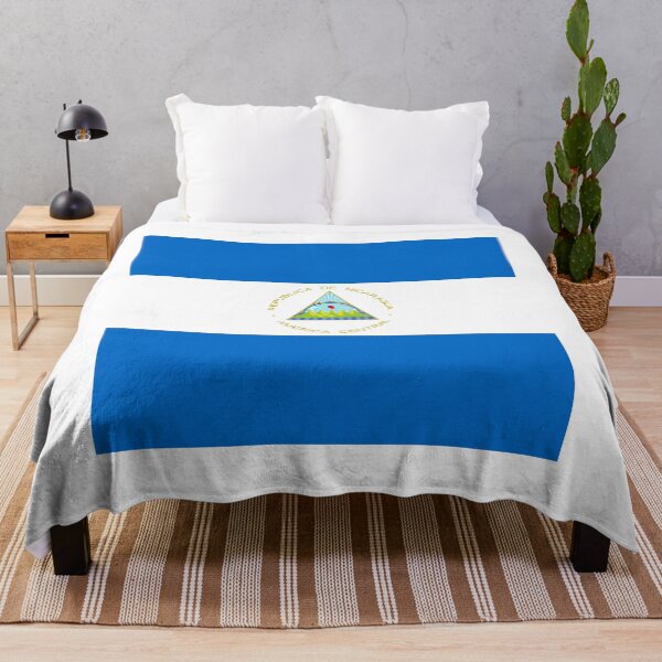 Item preview, Nicaragua National Flag Classic Design designed and sold by NTGUILTY.