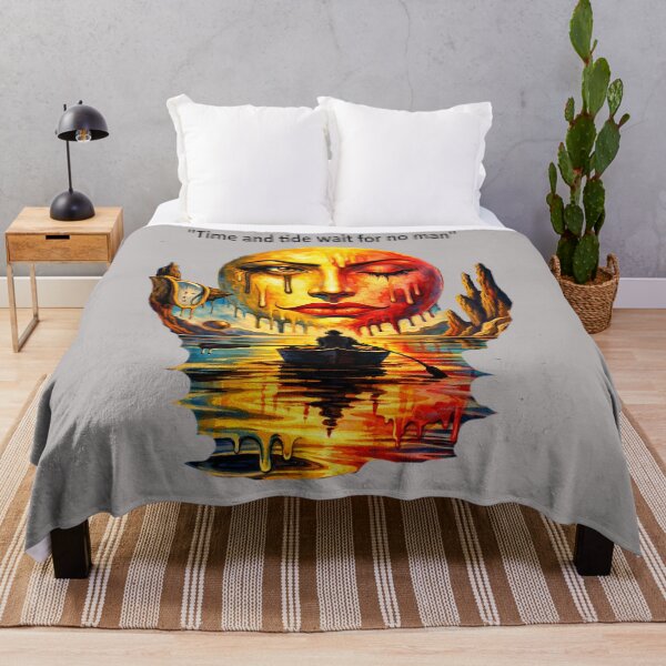 Item preview, Surreal Moon. Time and tide wait for no man. designed and sold by Natart1004.