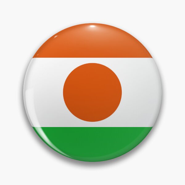 Item preview, Niger National Flag Minimal Design designed and sold by NTGUILTY.