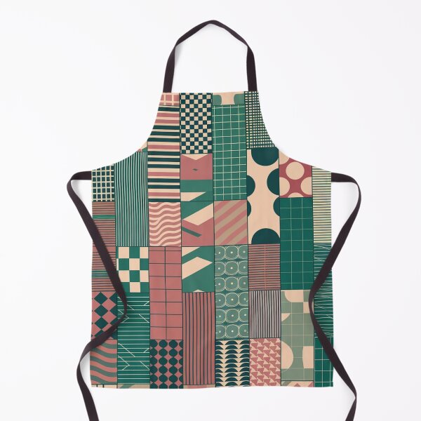 Item preview, Retro Geometric Patchwork Multicolor Pattern designed and sold by Ed & Harmony.