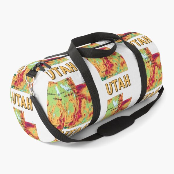 Item preview, Utah State Topographic Map Art designed and sold by mashmosh.